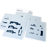 Message in a Bottle stencil